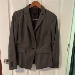 Ann Taylor Gray Blazer